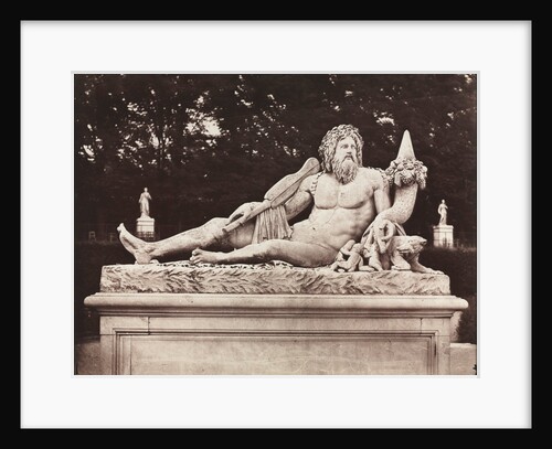 The Tiber, Tuileries Garden, Paris, 1859 by Charles Nègre