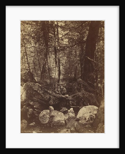 The Trail in West Gallatin Cañon, c. 1870s by William Henry Jackson