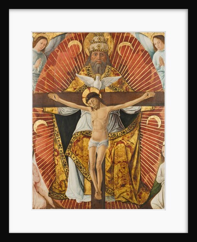 The Trinity, c. 1460 by Laurent Girardin