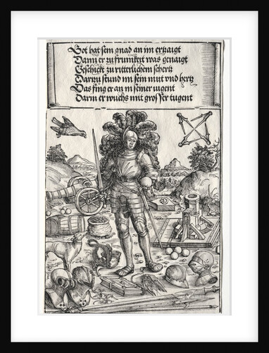 The Triumphal Arch of Maximilian I: Emperor Maximilian as Patron of Improvements…, 1515-17 by Wolf Traut