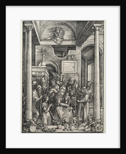 The Virgin and Child Surrounded by Saints and Angels, c. 1500-1502 by Albrecht Dürer
