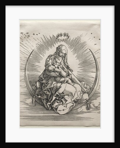 The Virgin on a Crescent, c. 1510-1511 by Albrecht Dürer