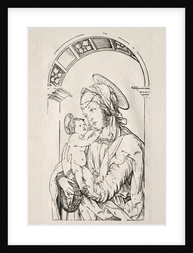 The Virgin with the Child under an arch, 1508 by Hans Burgkmair