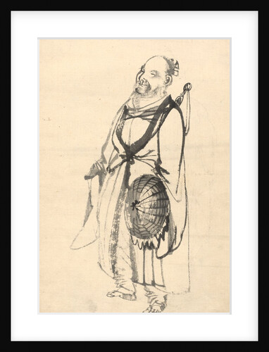 The Wandering Hermit by Kono Bairei