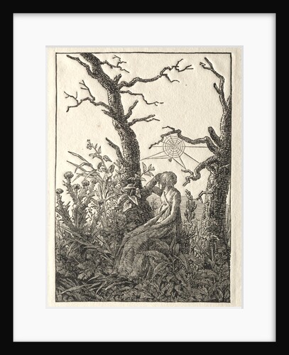 The Woman with the Spider Web between Bare Trees, 1803 by Caspar David Friedrich