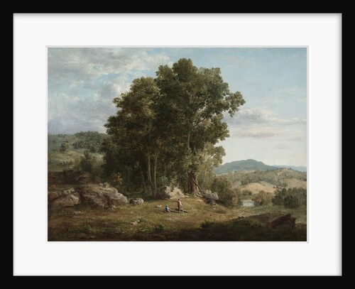 The Wood Chopper, 1849 by George Inness