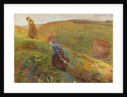 The Wood Gatherers, 1869 by John William North