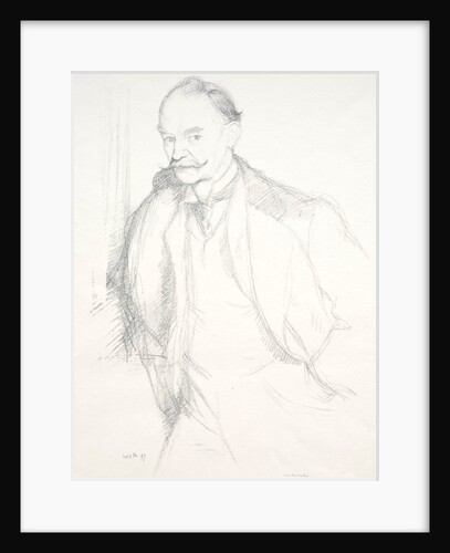 Thomas Hardy, 1897 by William Rothenstein