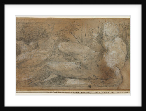 Three Male Nudes, c. 1540-1547 by Domenico Beccafumi