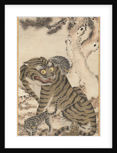 Tiger Family, 1800s by Unknown