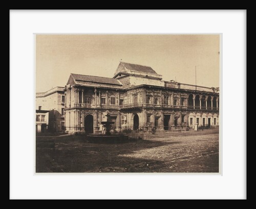 Townhall, Seville, 1853 by Vicomte Joseph Vigier