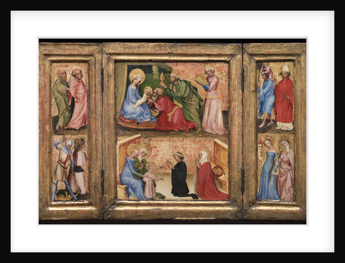 Triptych with the Adoration of the Magi, c. 1424 by Unknown