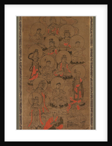 Twelve Buddhas and Kobo Daishi, late 17th century by Unknown
