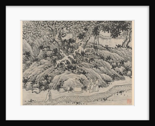 Twelve Views of Tiger Hill, Suchou: The Fool's Spring, after 1490 by Shen Zhou
