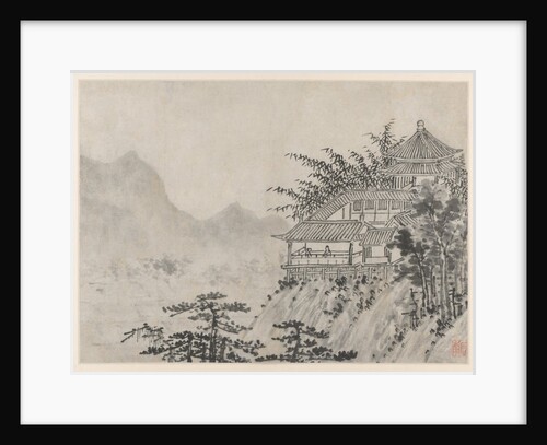 Twelve Views of Tiger Hill, Suzhou: The Thousand Acres of Clouds, after 1490 by Shen Zhou