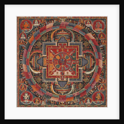 Twenty-three Deity Nairatma Mandala, c. 1375 by Unknown