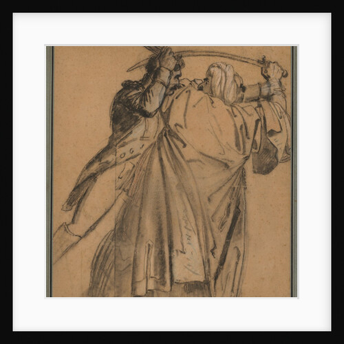 Two Arabs, for The Revolt of Cairo, c. 1810 by Anne-Louis Girodet de Roucy-Trioson