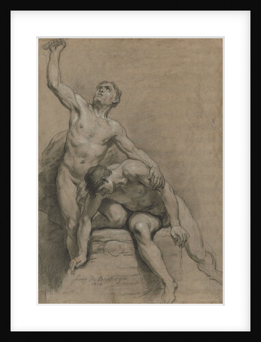 Two Male Nudes, 1710 by Louis de Boullogne