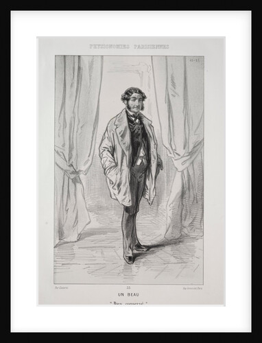 Un Beau by Paul Gavarni