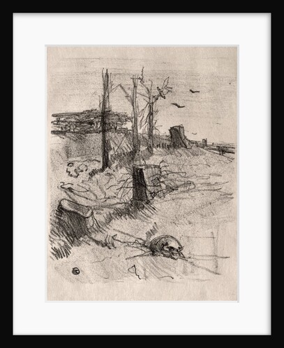 Un Cimetière en Galicie, 1898 by Henri de Toulouse-Lautrec