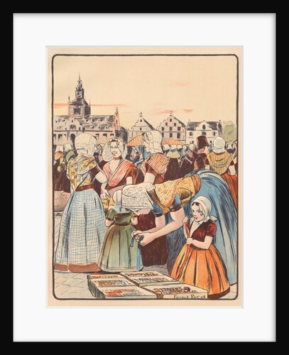 Un Marché en Zélande, 1898 by Fernand Piet