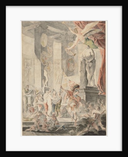 Ut Pictura Poesis, 1745-1746 by Charles-François Hutin