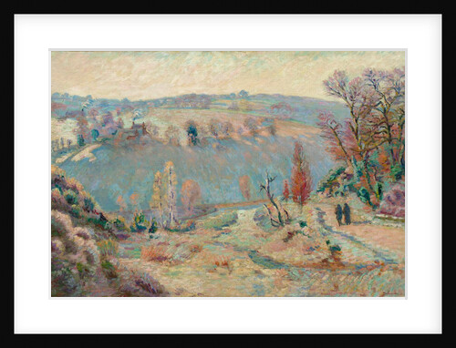 Valley of the Sédelle at Pont Charraud: White Frost, c.1903-1911 by Armand Guillaumin