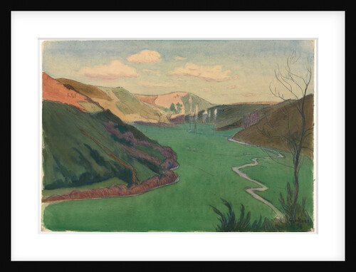 Valley of the Stangala, near Quimper, 1896 by Charles Guilloux