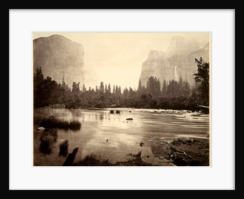 Valley of the Yosemite, from Rocky Ford, 1872 by Eadweard J. Muybridge; Bradley & Rulofson