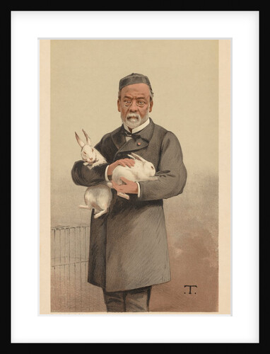 Vanity Fair: 'Hydrophobia', 1887 by Théobald Chartran