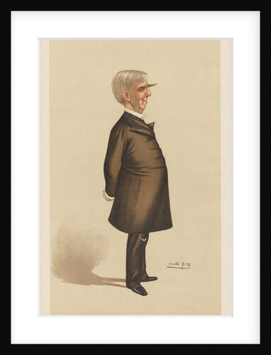 Vanity Fair: 'The Autocrat of the Breakfast Table', 1886 by Leslie Matthew Ward