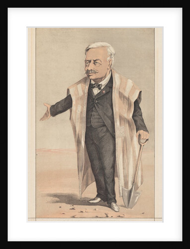 Vanity Fair: Men of the Day, No. 2 'He suppressed an isthmus', 1869 by Anonymous