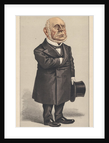 Vanity Fair: Statesman, No. 126 'An Arbitrator', 1872 by Anonymous