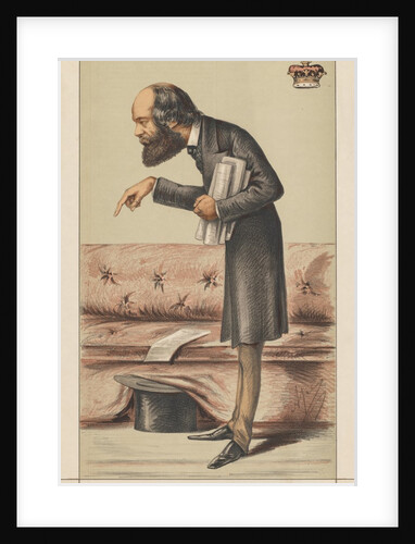 Vanity Fair: Statesman, No. 23 'He is too honest a Tory for his party and time', 1869 by Carlo Pellegrini