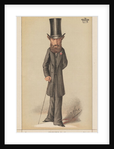 Vanity Fair: Statesmen No. 67 'The representative of Romance', 1870 by Carlo Pellegrini
