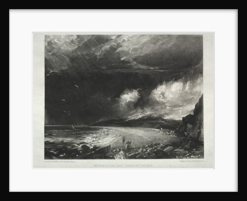 Various Subjects of Landscape, Characteristic of English Scenery…Weymouth Bay, Dorsetshire, 1830 by David Lucas