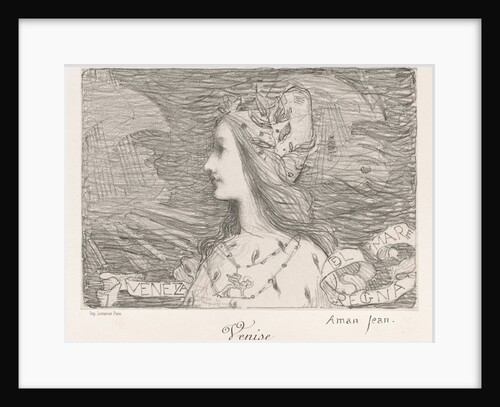 Venice, 1892 by Edmond François Aman-Jean; Lemercier