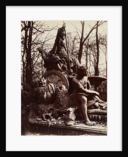 Versailles, Fountain of Triumphant France, 1904 by Eugène Atget
