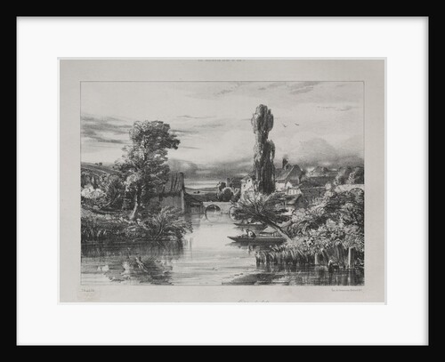 View near Alençon, 1839 by Jules Dupré