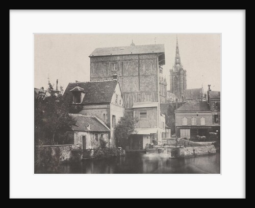 View of Évreux, 1850 by Hippolyte Bayard; Blanquart-Évrard