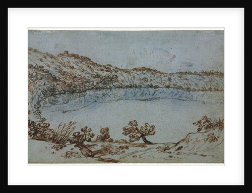 View of Lake Nemi, c. 1650 by Unknown