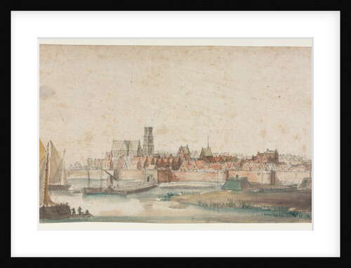 View of St. Geertruidenberg, 1600s by Unknown