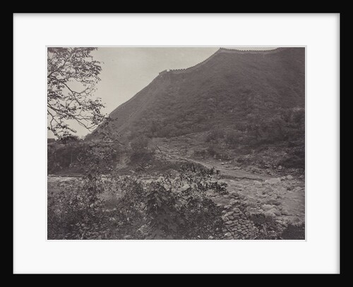 View of the Great Wall, China, c. 1871 by John Thomson