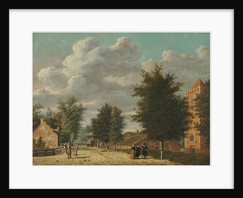 View of the Village of Eemnes, 1778 by Jordanus Hoorn