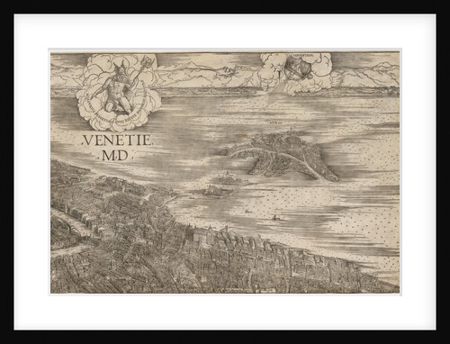 View of Venice, 1500 by Jacopo de' Barbari