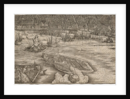 View of Venice, 1500 by Jacopo de' Barbari