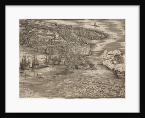 View of Venice, 1500 by Jacopo de' Barbari