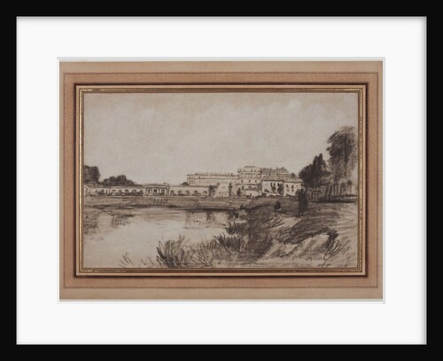 View of Versailles, 1800s by Antoine Vollon