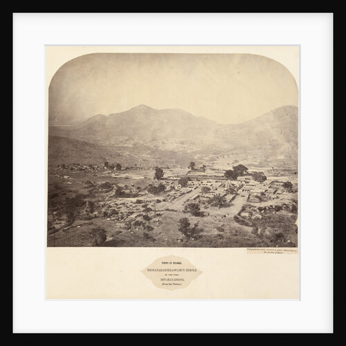 Views in Mysore: Bhoganarasimhaswami's temple, in the fort, Devarayadroog…, 1862-1865 by Lieutenant Colonel Henry Dixon