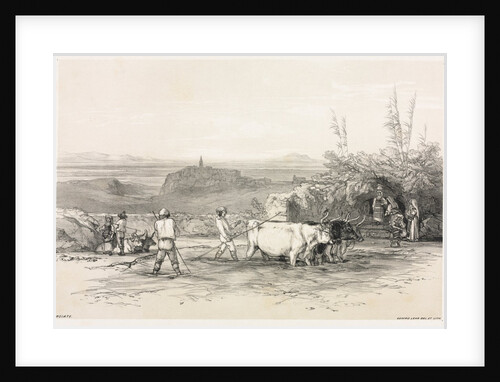 Views in Rome and Its Environs: Roiate, 1841 by Edward Lear; T. M'Lean